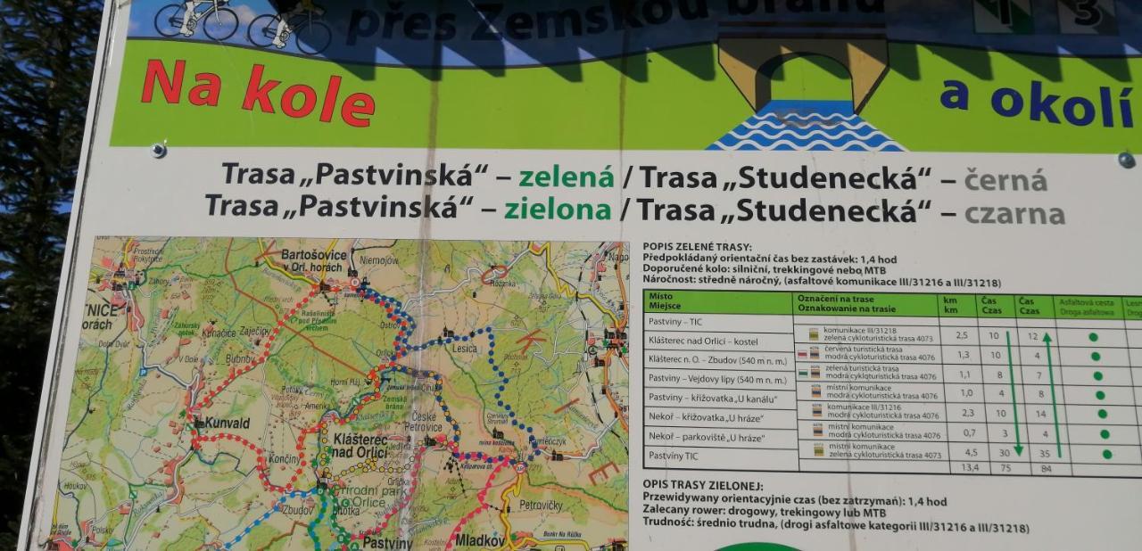Plne Vybaveny 2+1Byt S Balkonem A Koji Pro Kola A Lyze. Rokytnice v Orlických Horách Exterior foto